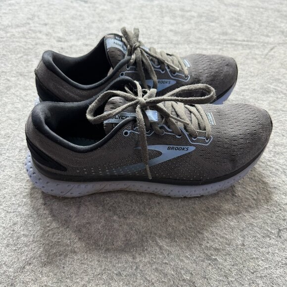 Brooks Running Shoes Women 9 B Blue Gray Glycerin 18 Sneakers 1203171B050 - Picture 3 of 10